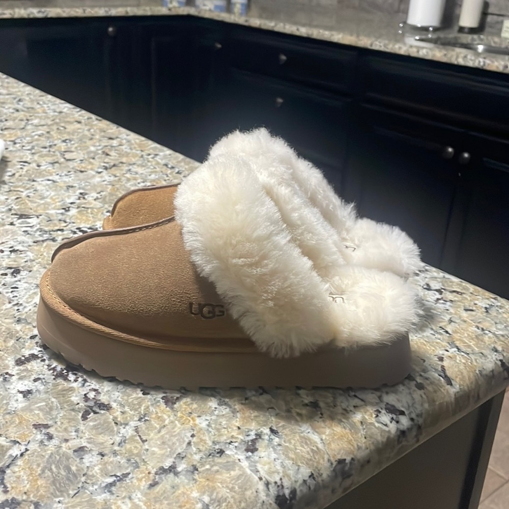 UGG Disquette Slippers Chestnut 7